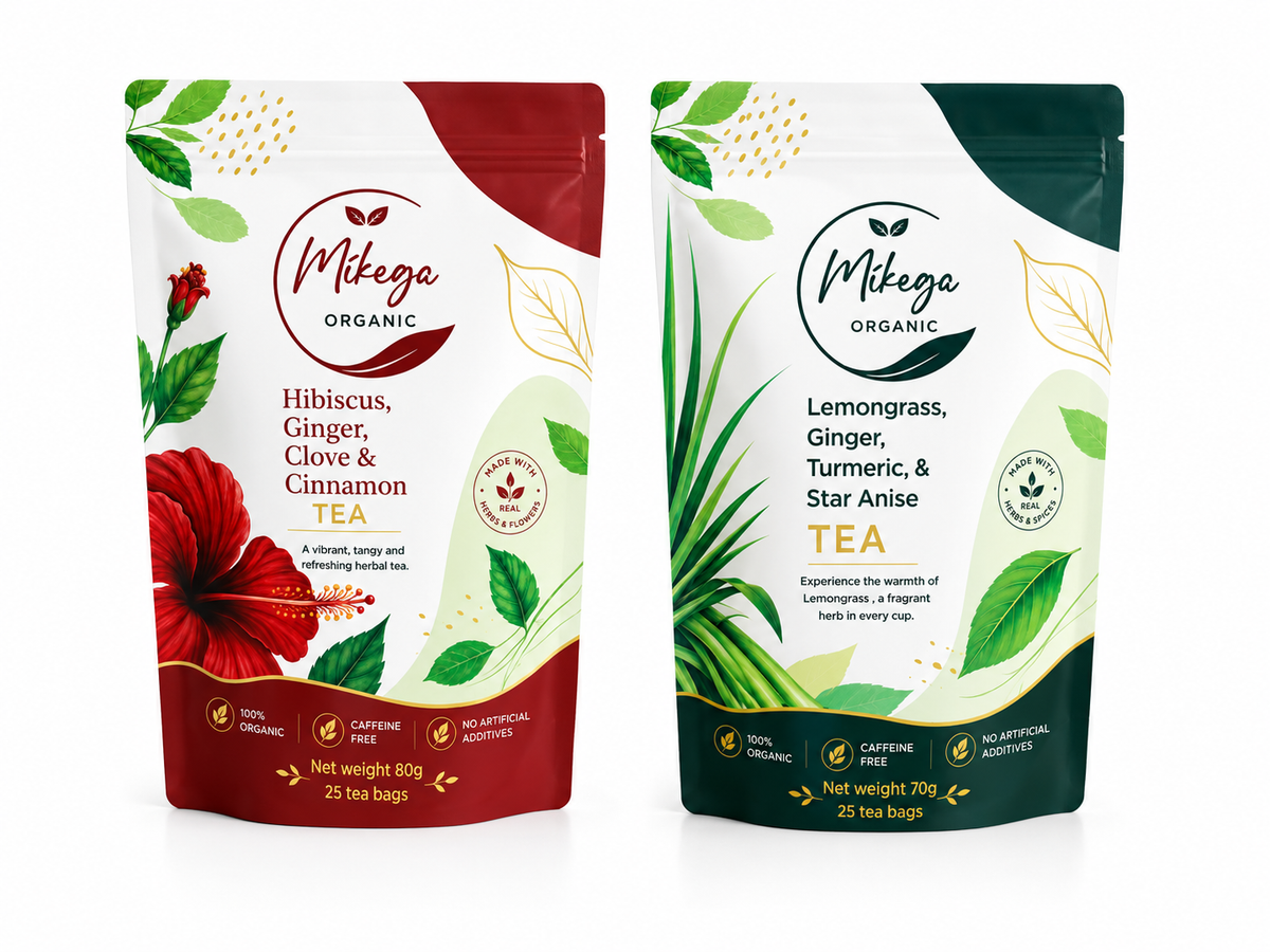 Organic Hibiscus/Lemongrass Combo