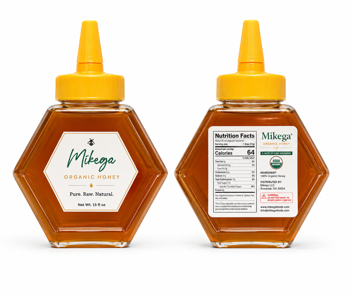 19.5 fl oz Premium Honey