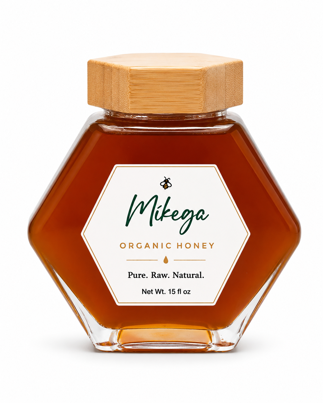 15 fl oz Luxe Premium Organic Honey