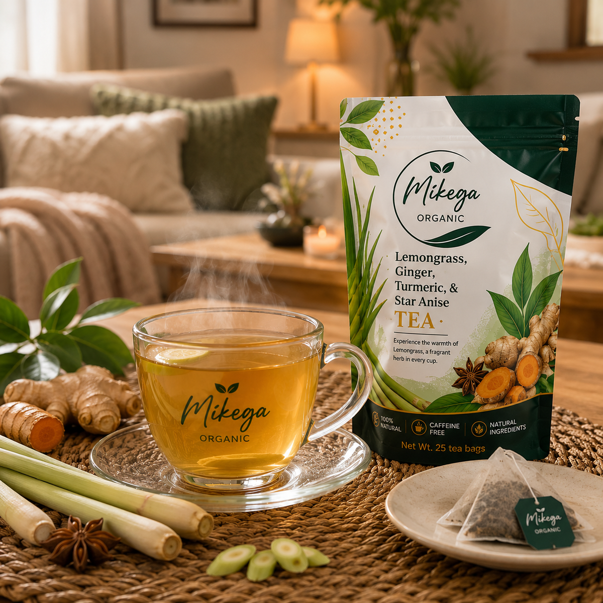 Lemongrass Tea & 10 fl oz  Honey