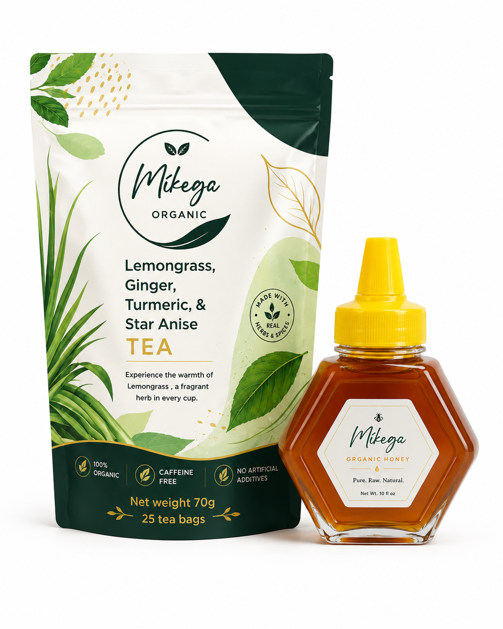 Lemongrass Tea & 10 fl oz  Honey