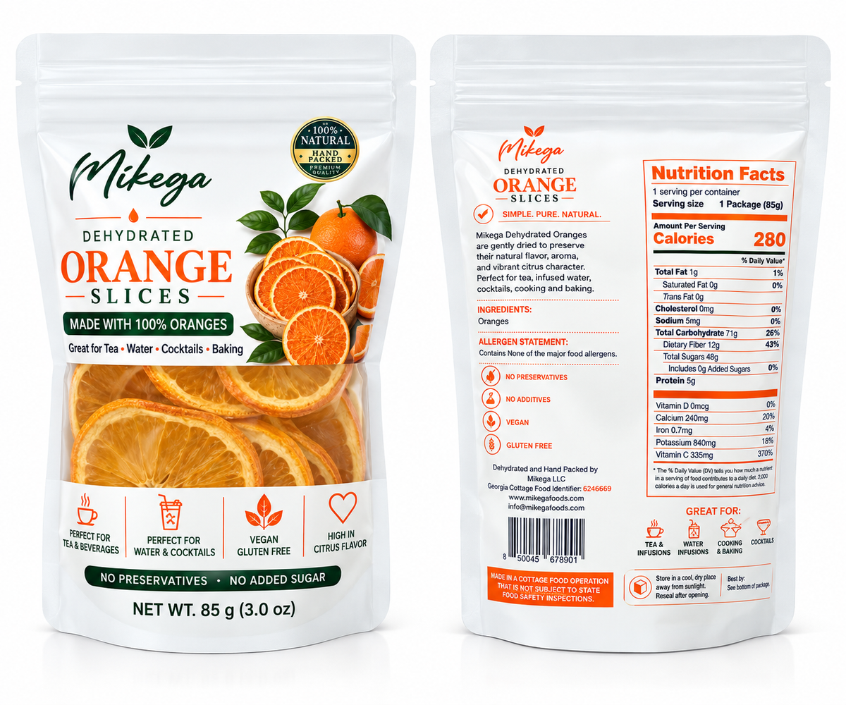 Dehydrated Orange