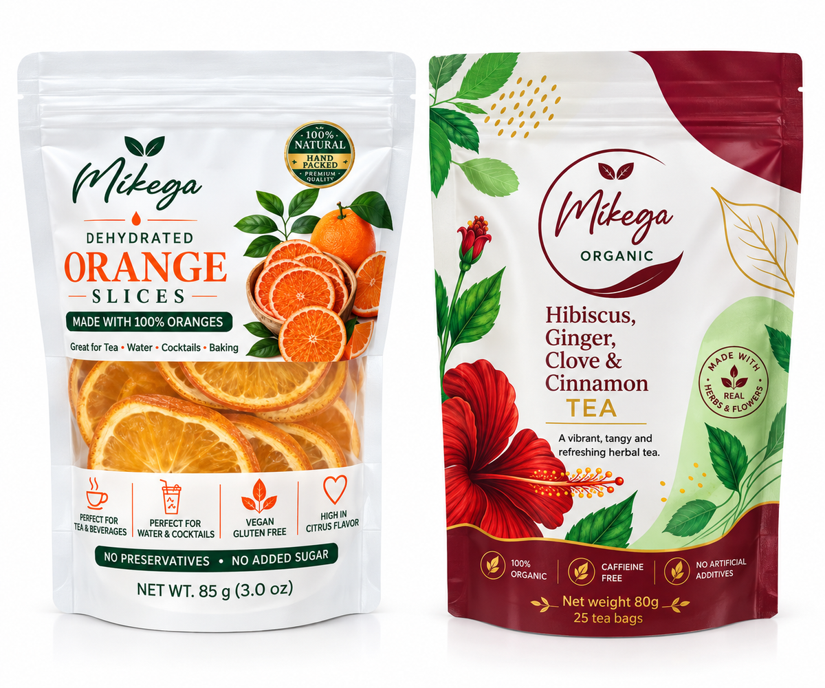 Hibiscus Tea & Dehydrated Orange